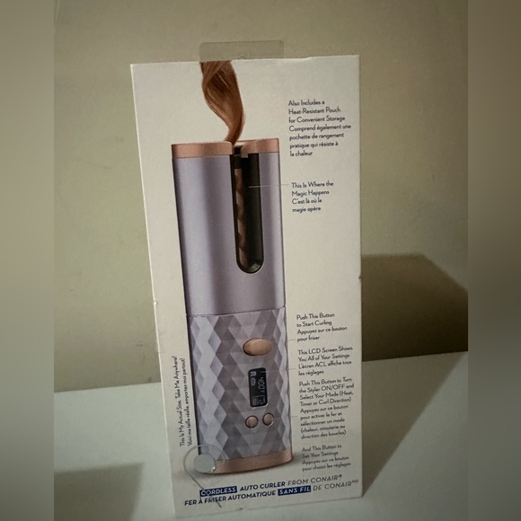 CONAIR  Cordless Auto Curler And or Styling Tool - Picture 2 of 2